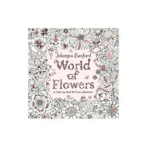 World of Flowers Colouring Book