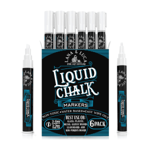 Liquid Chalk Marker Pen - White Dry Erase Marker