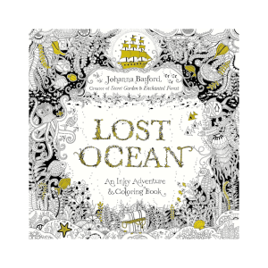 Lost Ocean Adult Colouring Book by Johanna Basford