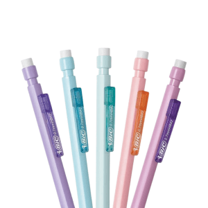 BIC Xtra-Smooth Mechanical Pencils with Erasers, Medium Point (0.7mm) - 5 PC