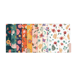 Floral Folder - Paper