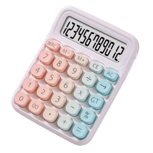 Calculator Pastel Rainbow