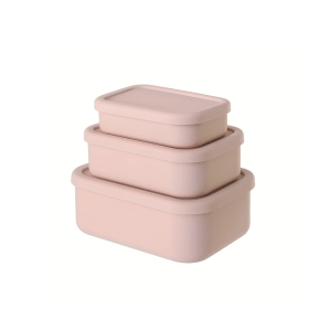 Silicone Lunch Box - 3 Pieces