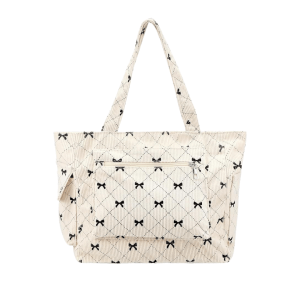 Bow Fabric Tote