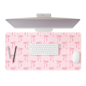Pink Bow Mousepad